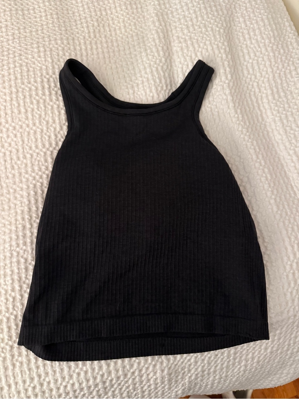 Lululemon Ebb to street cropped racerback workout top